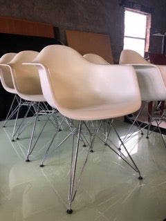 The Eames Molded Plastic Armchair