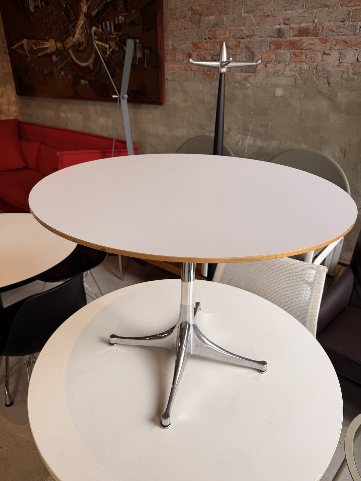 George Nelson Pedestal Coffee Table for Herman Miller