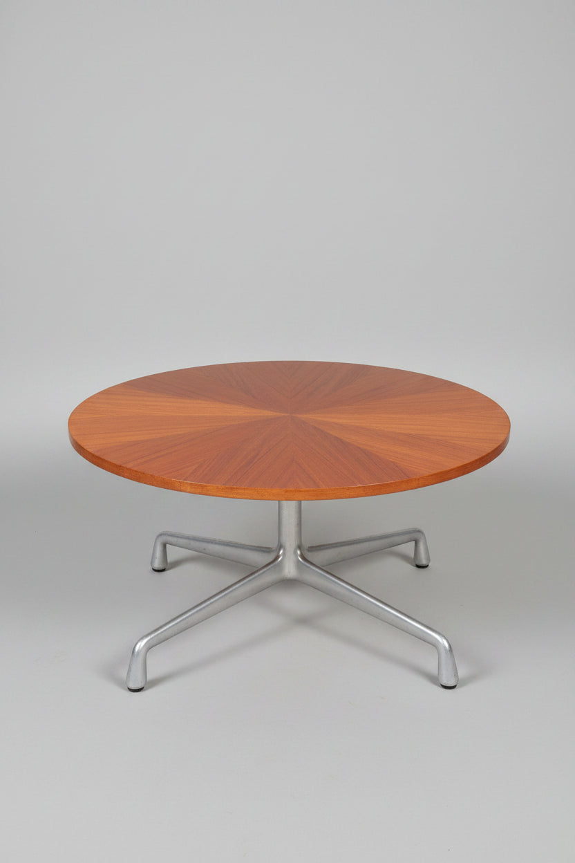 Original Eames Aluminum Coffee Table with Holger Georg Jensen for Kubus Top