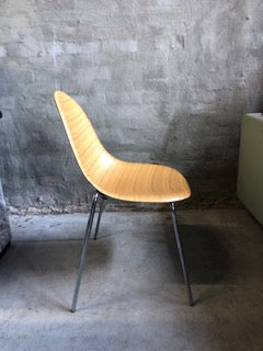Plank Timber Veneer Stackable Chairs by Insitu