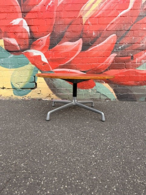 Original Eames Aluminum Coffee Table with Holger Georg Jensen for Kubus Top