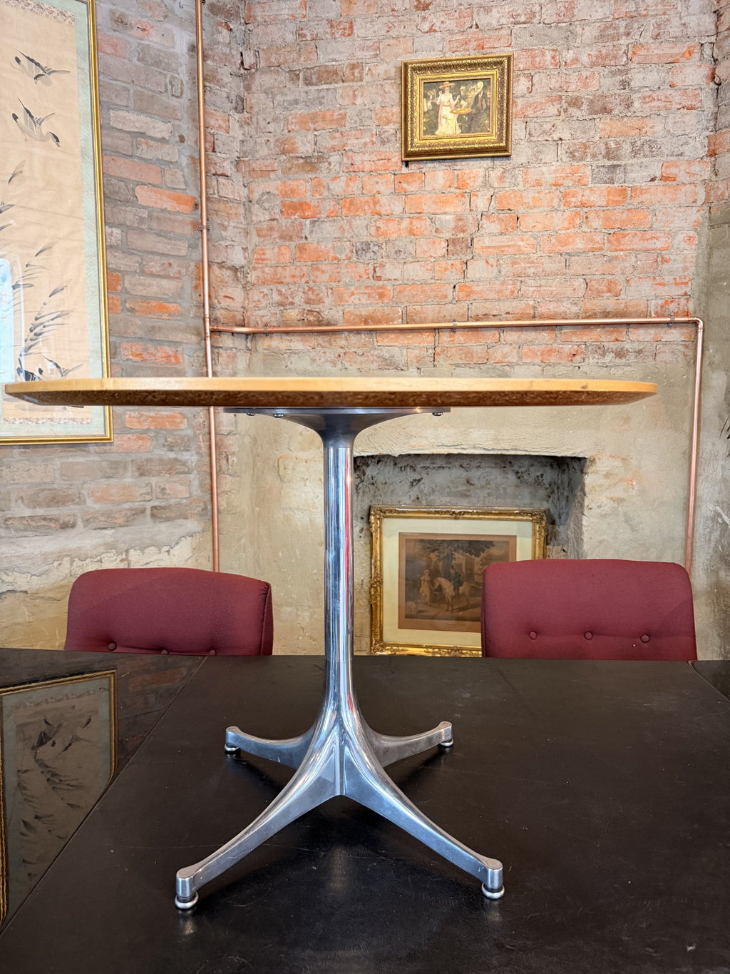 George Nelson Pedestal Coffee Table for Herman Miller