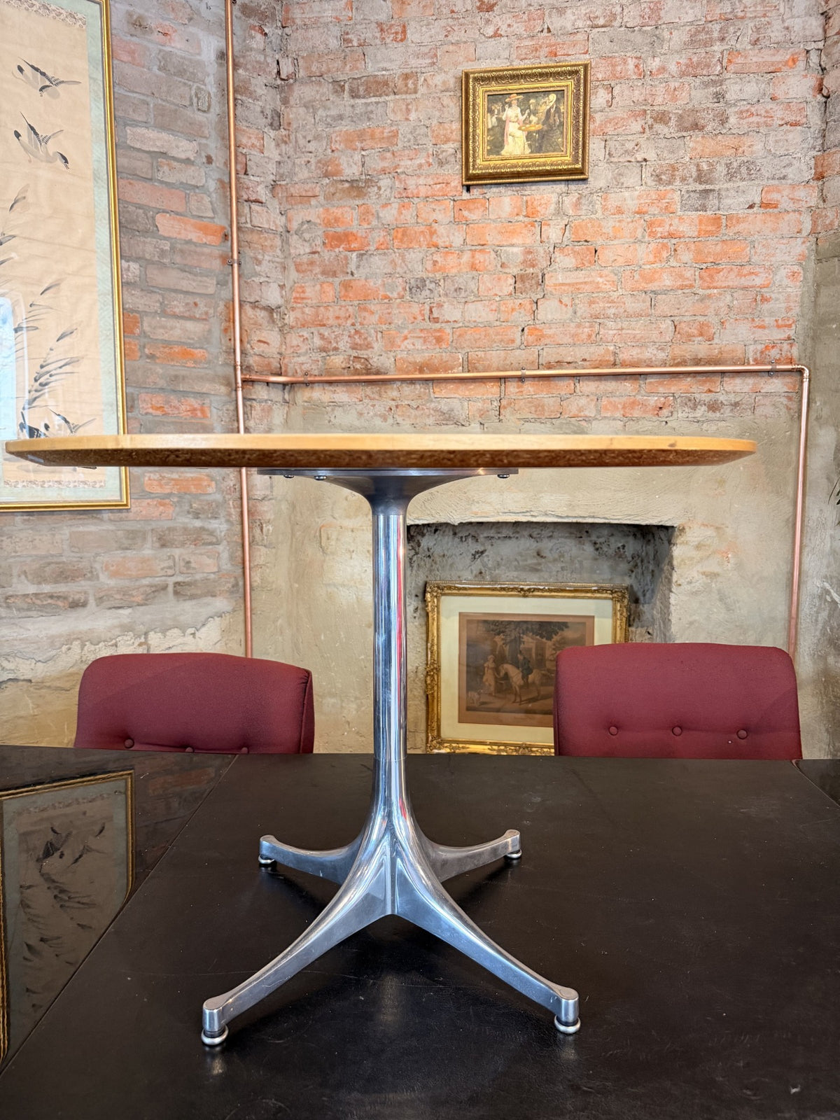 George Nelson Pedestal Coffee Table for Herman Miller