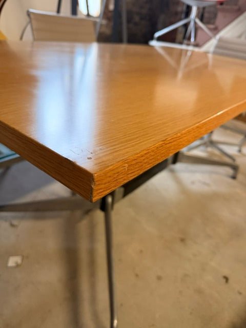 Original Eames Aluminium Group Segmented Base Table