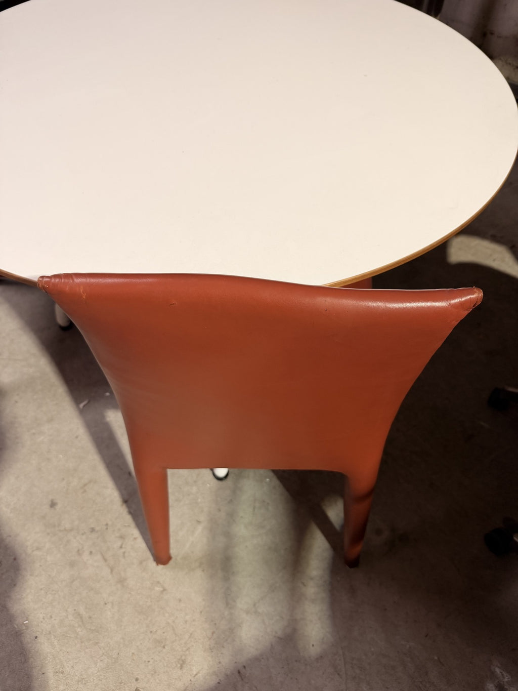 B&B Italia Mario Bellini Vol Au Vent Leather Dining Chairs