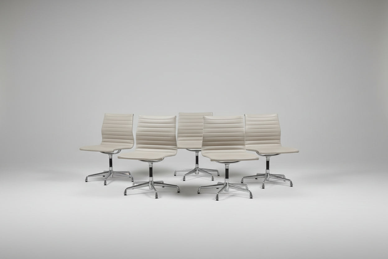 The Eames Aluminium Group Side Chair