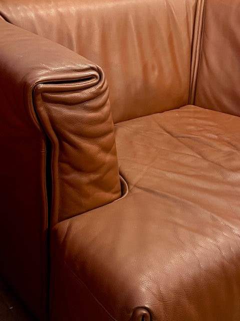 Cassina “Cardigan” Armchairs by Vico Magistretti