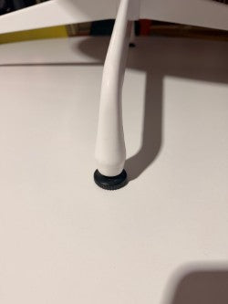Authentic Eames All-White Dining Table by Herman Miller