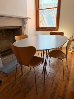 Fritz Hansen Super-Elliptical Dining Table