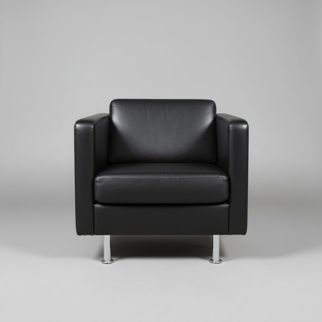 The Iconic EJ 56 Armchair, designed by renowned Danish furniture maker Erik Jørgensen and produced under licence in Australia by Woodmark International