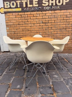 The Eames Molded Plastic Armchair