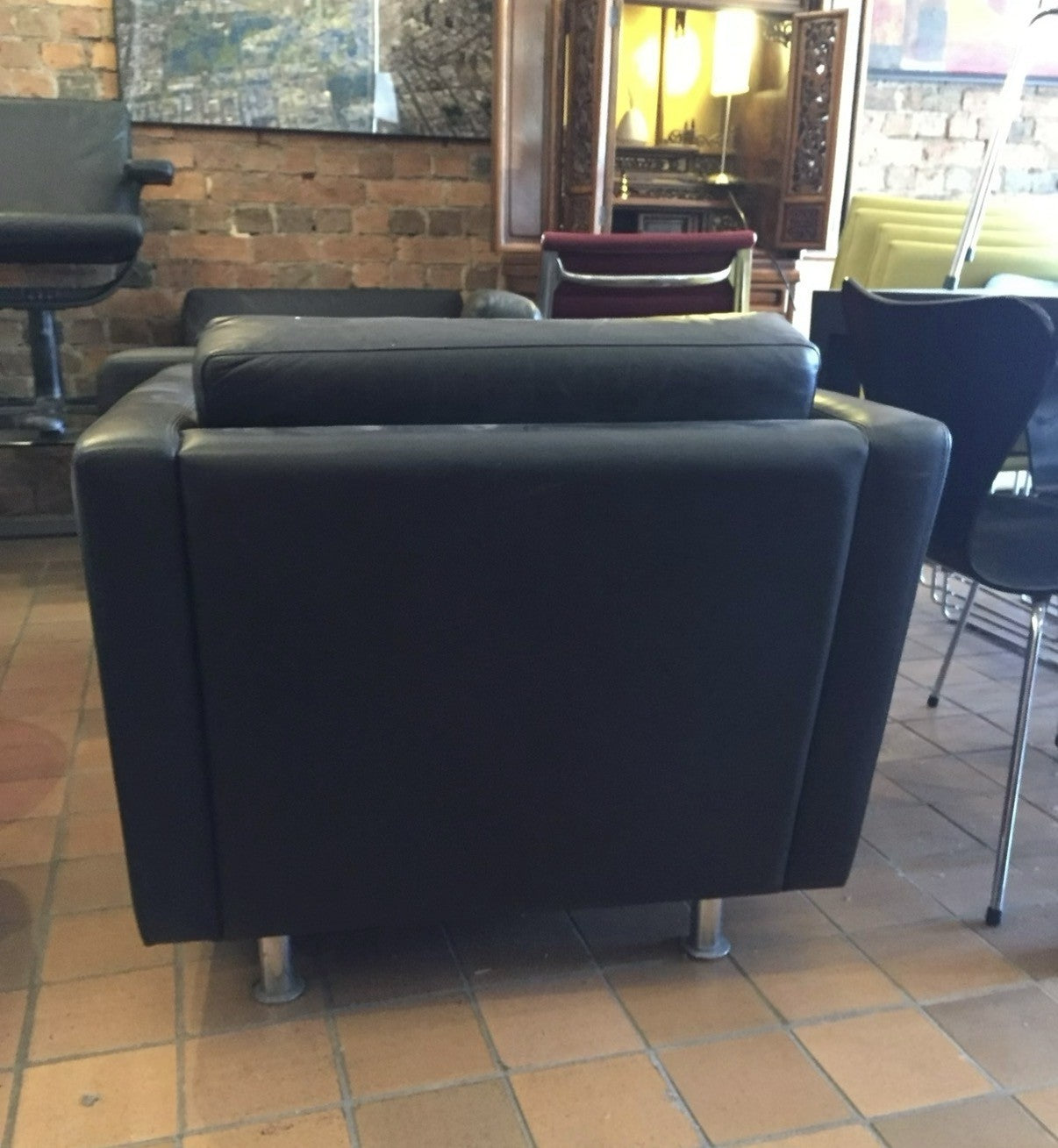 The Iconic EJ 56 Armchair, designed by renowned Danish furniture maker Erik Jørgensen and produced under licence in Australia by Woodmark International