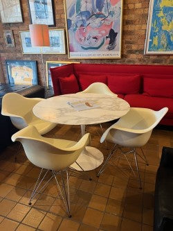 The Eames Molded Plastic Armchair