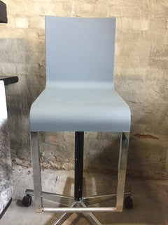 Grey Vitra .03 High Chair by Marrten Van Severen & Fabian Schwaerzler