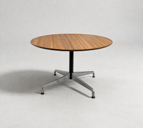 Authentic Eames Pedestal Dining Table by Charles & Ray Eames for Herman Miller