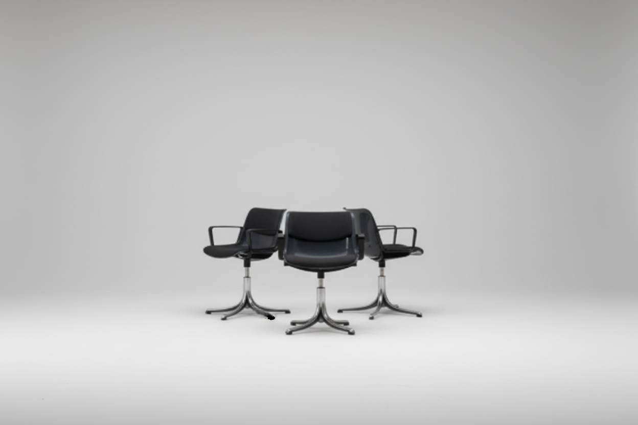 Tecno Modus Swivel Armchairs